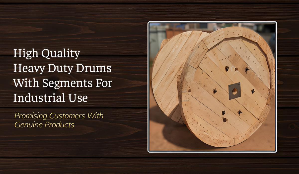 High Quality Heavy Duty Drums With Segments For Industrial Use