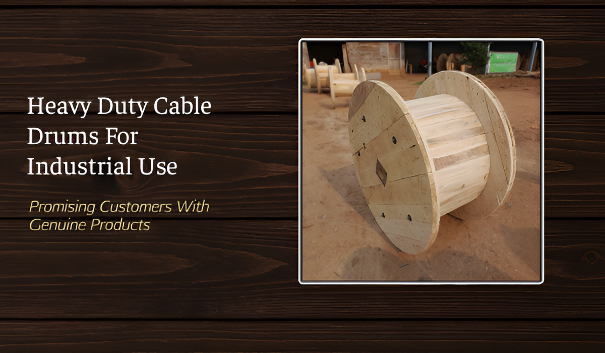 Heavy Duty Cable Drums For Industrial Use